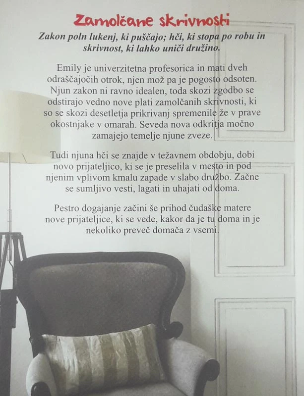 ZAMOLČANE SKRIVNOSTI, Carol Mason