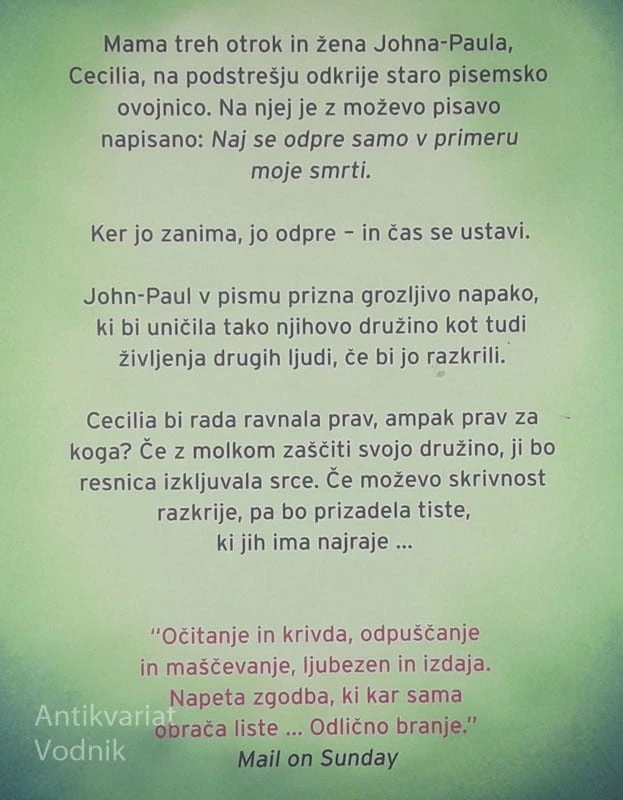MOŽEVA SKRIVNOST, Liane Moriarty