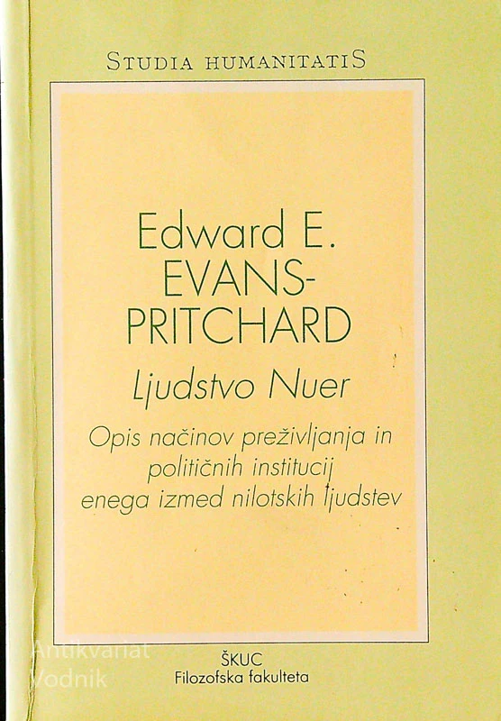 LJUDSTVO NEUR, Edward E. Evans-Pitchard