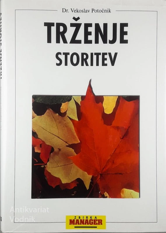 TRŽENJE STORITEV, Dr. Vekoslav Potočnik