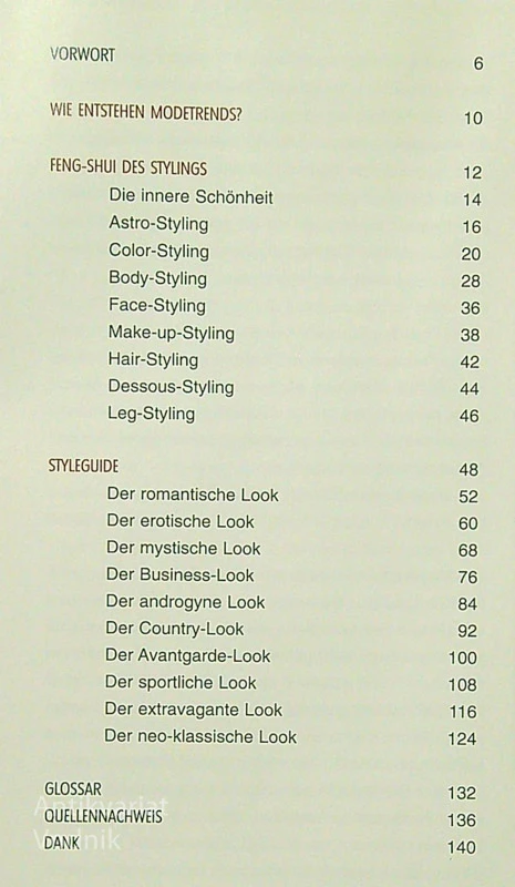 DAS GROẞE STYLING BUCH, Irmie Schüch-Schamburek