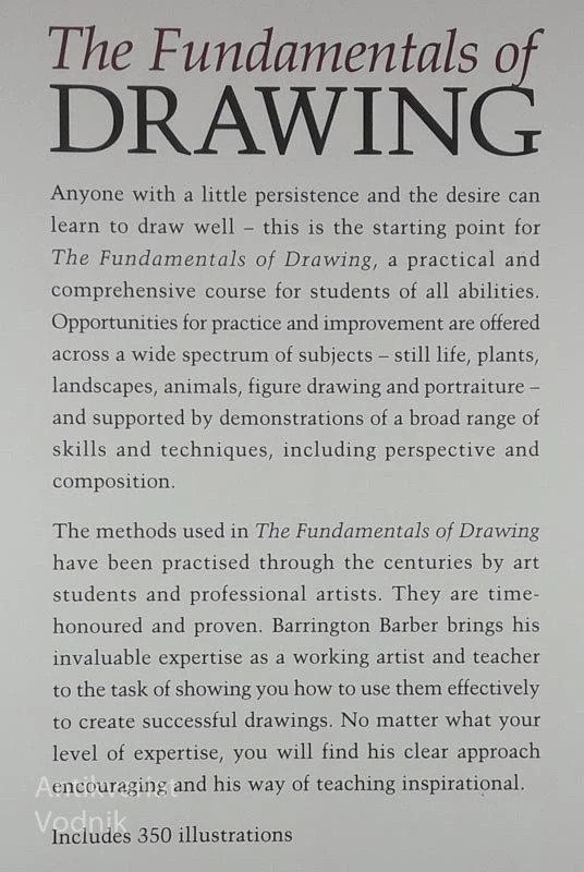 THE FUNDAMENTALS OF DRAWING, Barrington Barber