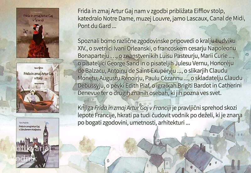 FRIDA IN ZMAJ ARTUR GAJ V FRANCIJI, Tatjana Pregl Kobe