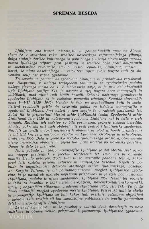 ZGODOVINA LJUBLJANE, Kronika – Ljubljana 1984