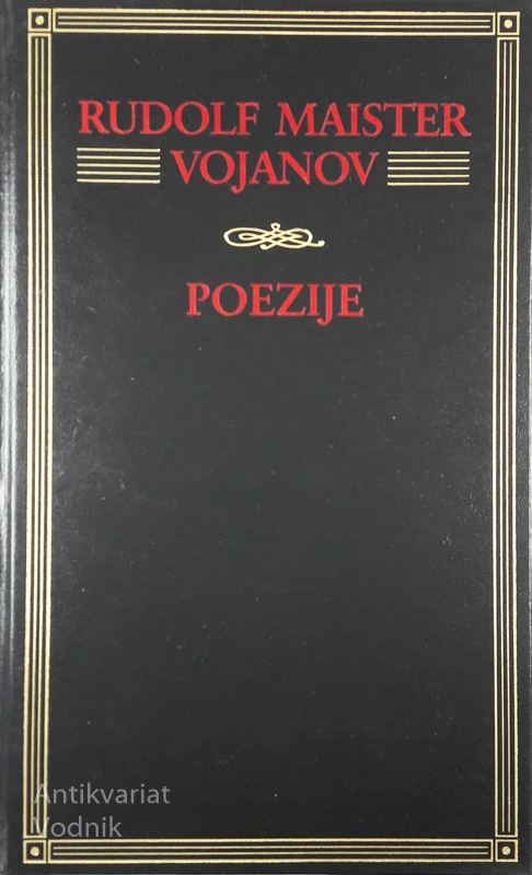 POEZIJE, Rudolf Maister Vojanov
