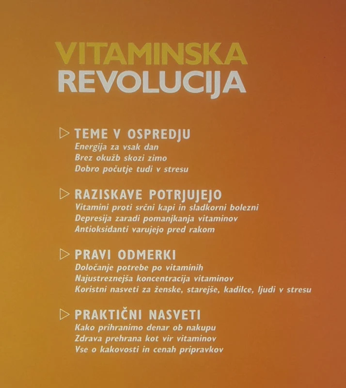 VITAMINSKA REVOLUCIJA, dr. Ulrich Strunz in Andreas Jopp