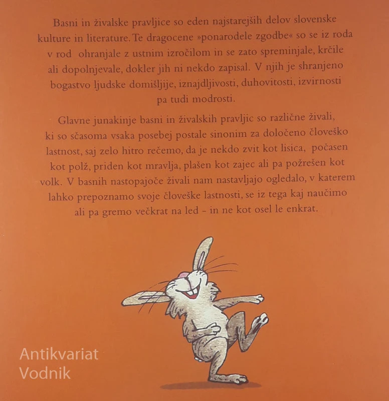 SLOVENSKE BASNI IN ŽIVALSKE PRAVLJICE, več avtorjev