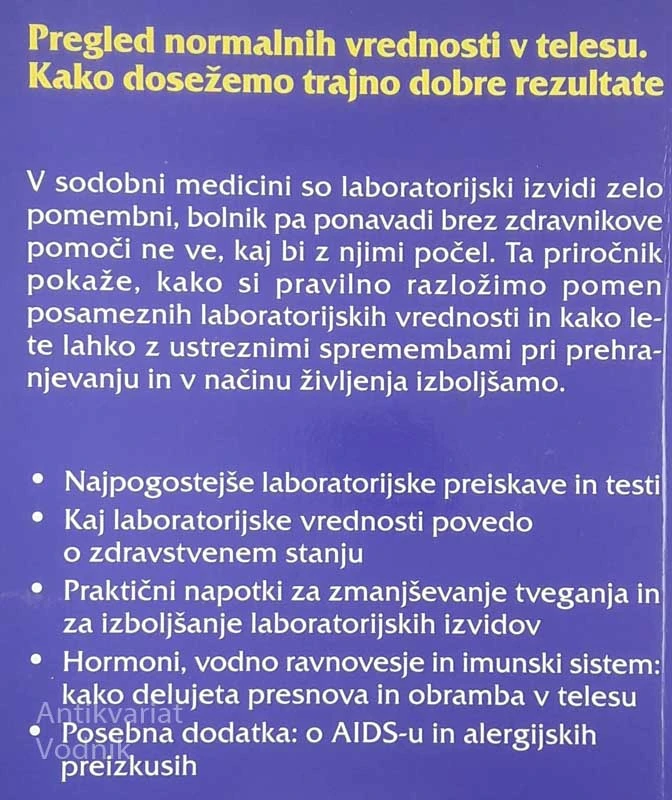 LABORATORIJSKI IZVIDI, dr. med. Dietlinde Burkhardt