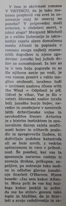 V VRTINCU, komplet 1. in 2. del, Margaret Michell
