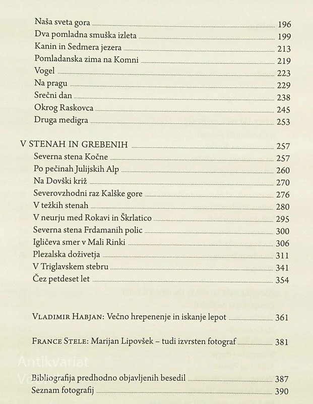 KJE SO TISTE STEZE, Marijan Lipovšek