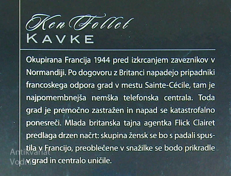 KAVKE, Ken Follet
