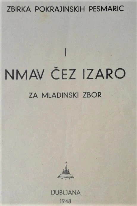 NMAV ČEZ IZARO, zbirka krajinskih pesmaric za mladinski zbor