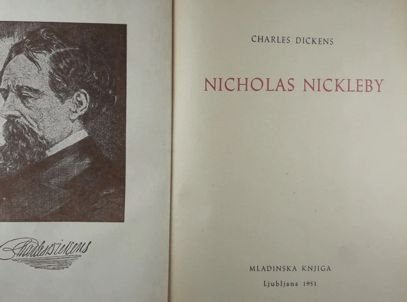 NICHOLAS NICKLEBY, Charles Dickens, I. in II. del