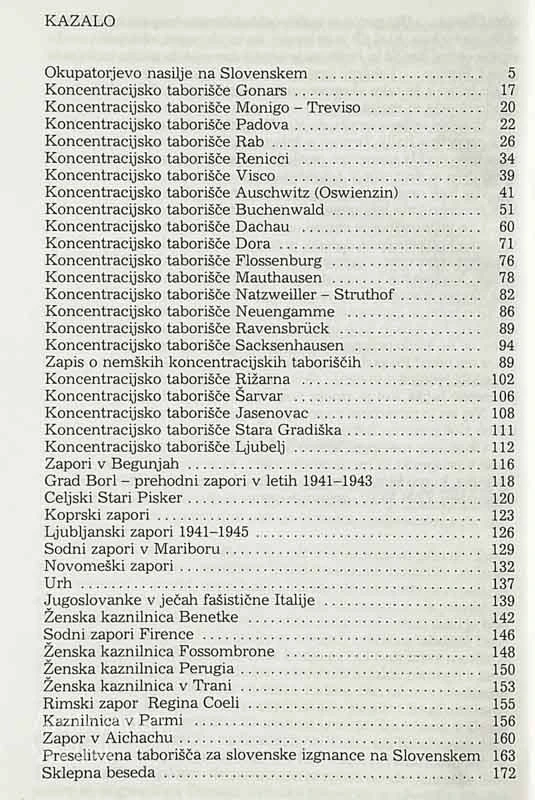 BILI SO (ZAPRTI, PREGNANI, OBEŠENI, USTRELJENI, NA SUŽENJSKEM DELU) UPORNI