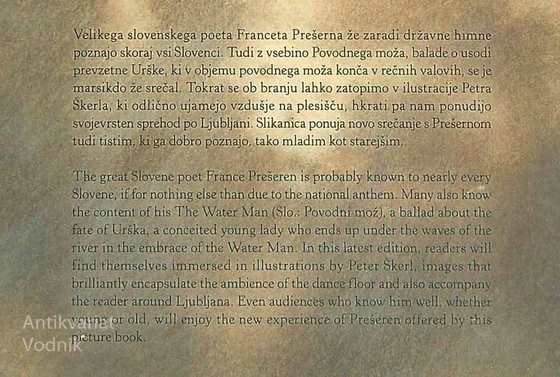 POVODNI MOŽ / THE WATER MAN, France Prešeren (ilustriral Peter Škerl)