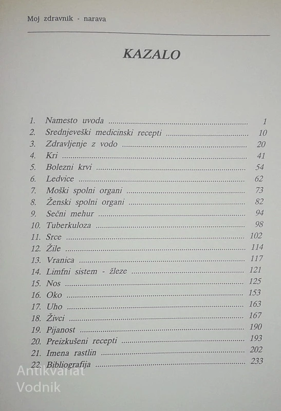 MOJ ZDRAVNIK – NARAVA, Boris Muževič