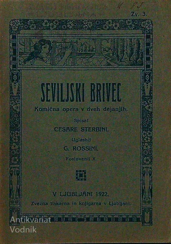 SEVILJSKI BRIVEC, Cesare Sterbini