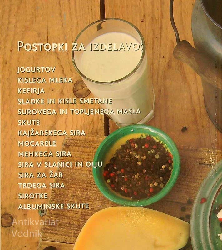 IZDELAJMO JOGURT, MASLO, SIR, več avtorjev