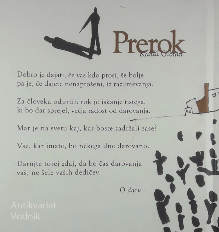 PREROK, Kahlil Gibran