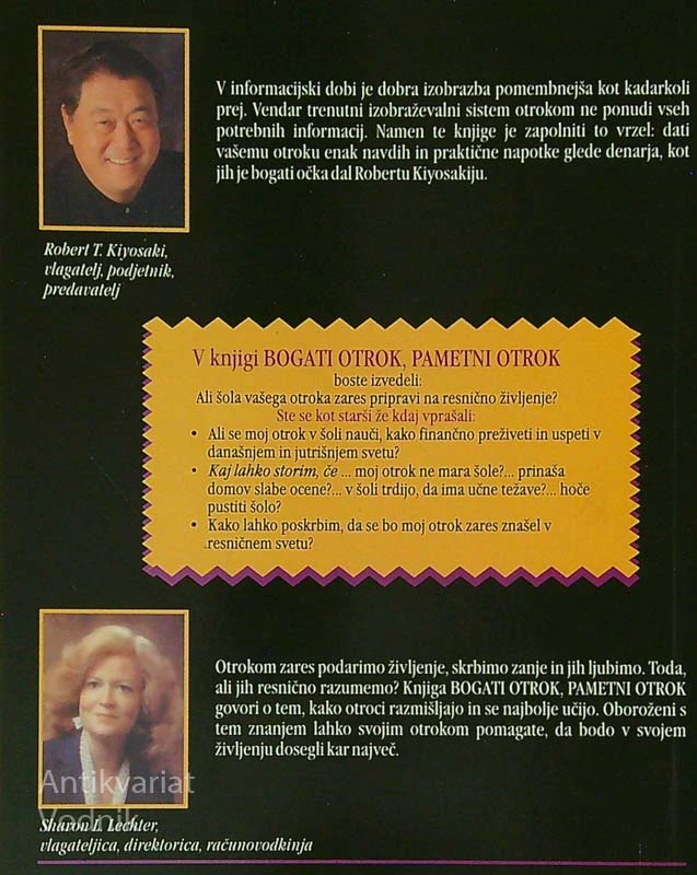 BOGATI OTROK, REVNI OTROK, Robert T. Kiyosaki s Sharon L. Lechter