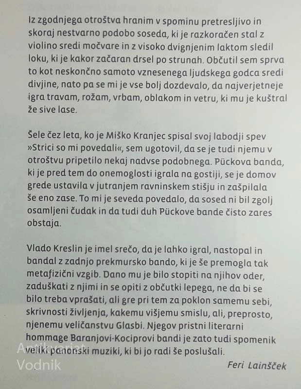 VENCI, Vlado Kreslin