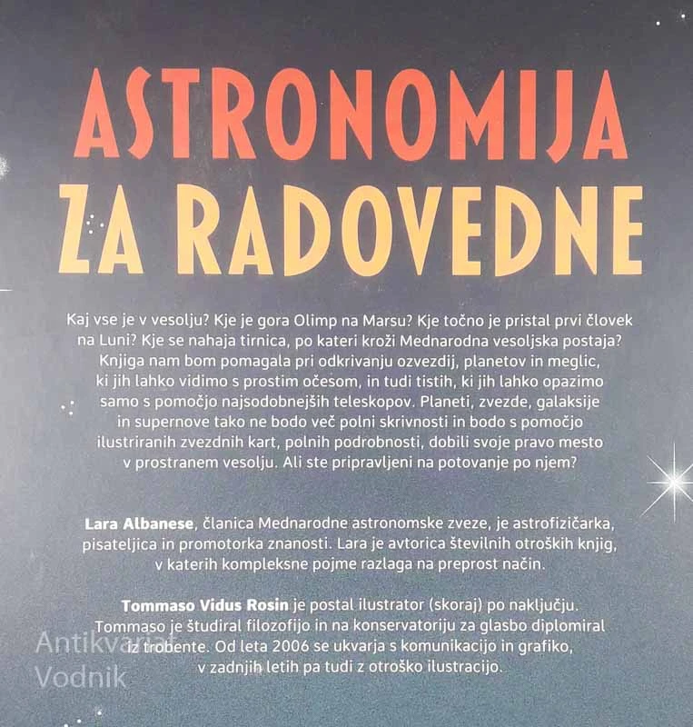 ASTRONOMIJA ZA RADOVEDNE, Lara Albanese