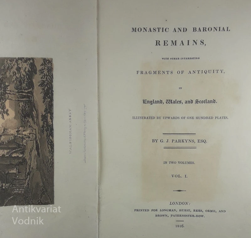 MONASTIC AND BARONIAL REMAINS (I. – II.), G. J. Parkyns
