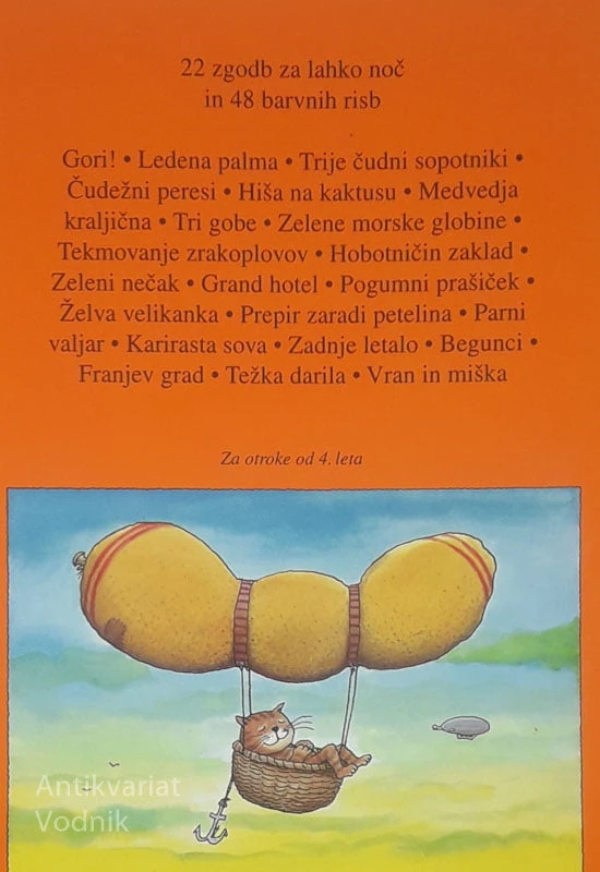 KARIRASTA SOVA; ZGODBE ZA LAHKO NOČ, Erwin Moser