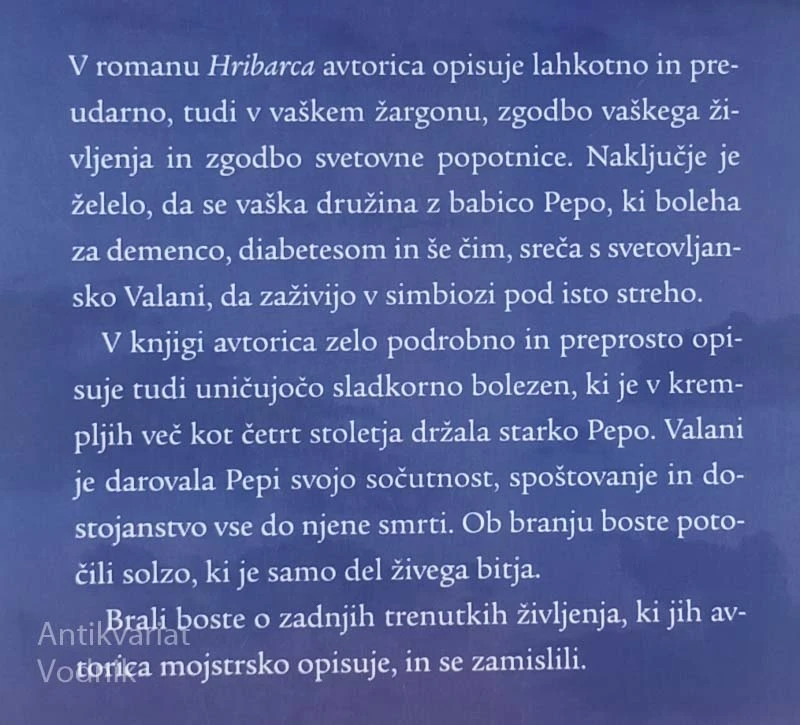 HRIBARCA, Aleksandra Veble