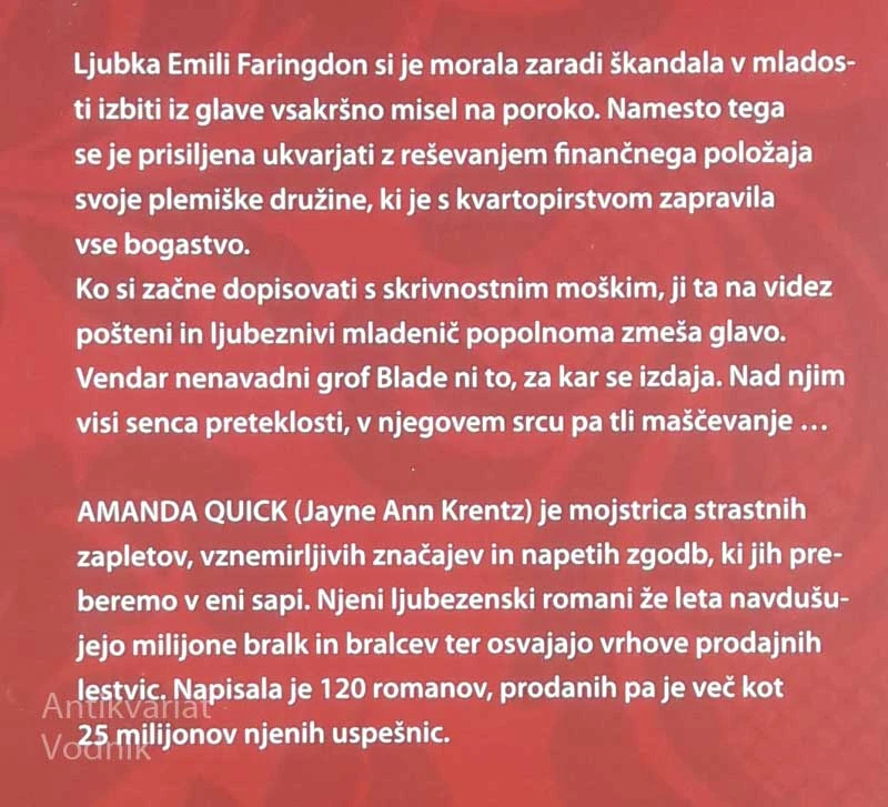 ŠKANDAL, Amanda Quick