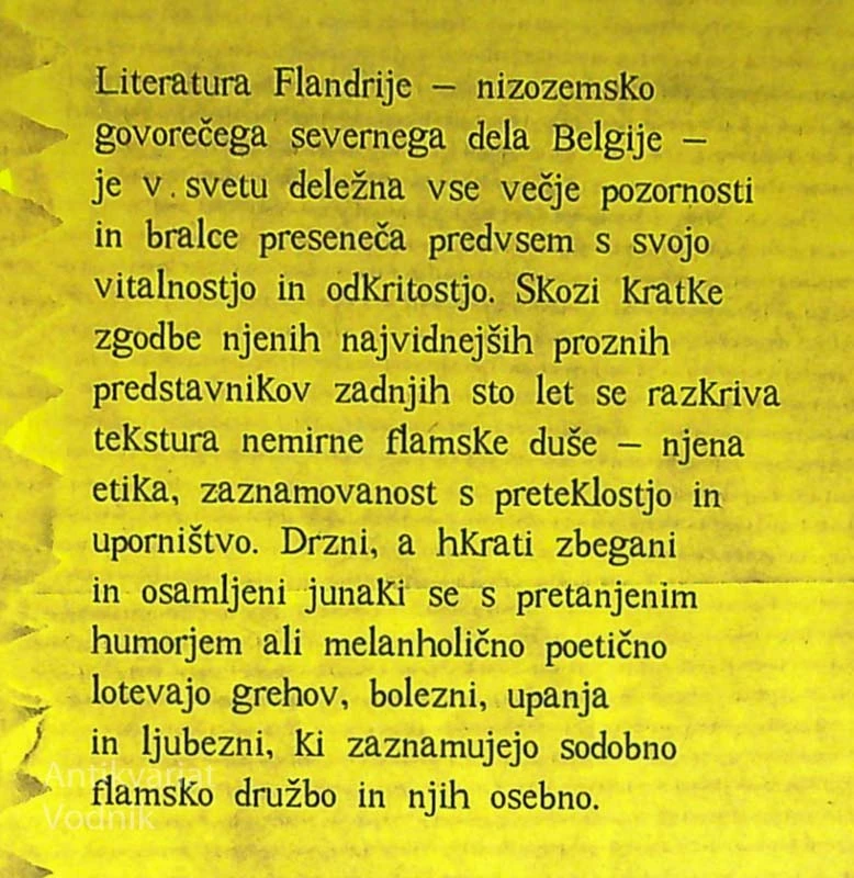 ZGODBE IZ FLANDRIJE