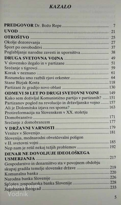 POT V OSAMOSVOJITEV, Niko Kavčič