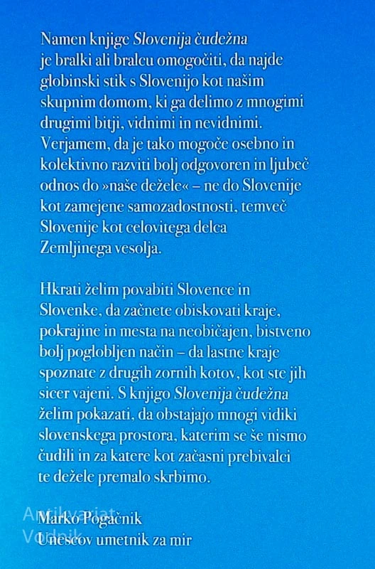 SLOVENIJA ČUDEŽNA, Marko Pogačnik