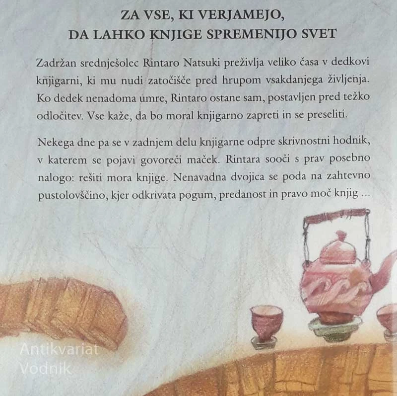 O MAČKU, KI JE REŠIL KNJIGE, Sosuke Natsukawa