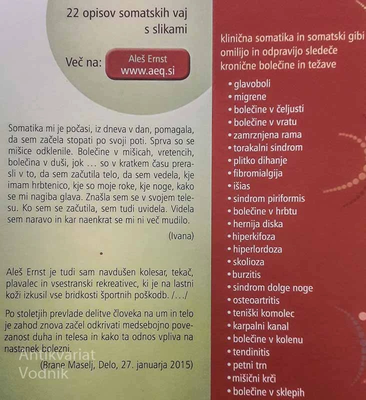 LAHKOTNO IZ KRONIČNIH BOLEČIN, Aleš Ernst