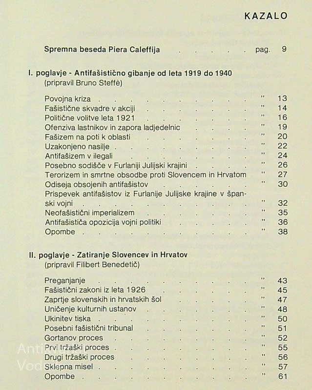 OD FAŠISTIČNEGA ŠKVADRIZMA DO POKOLOV V RIŽARNI