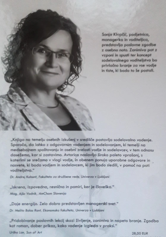 VODITELJSTVO. Vodenje in sodelovanje, moč in odgovornost. Sonja Klopčič