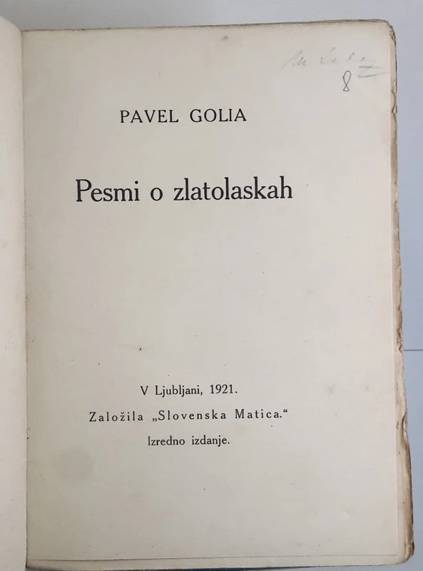 PESMI O ZLATOLASKAH, Pavel Golia