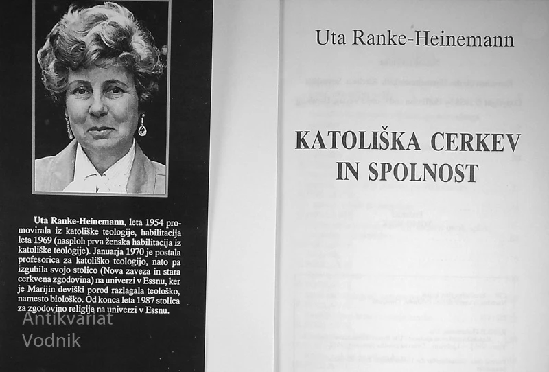 KATOLIŠKA CERKEV IN SPOLNOST, Uta Ranke Heinemann