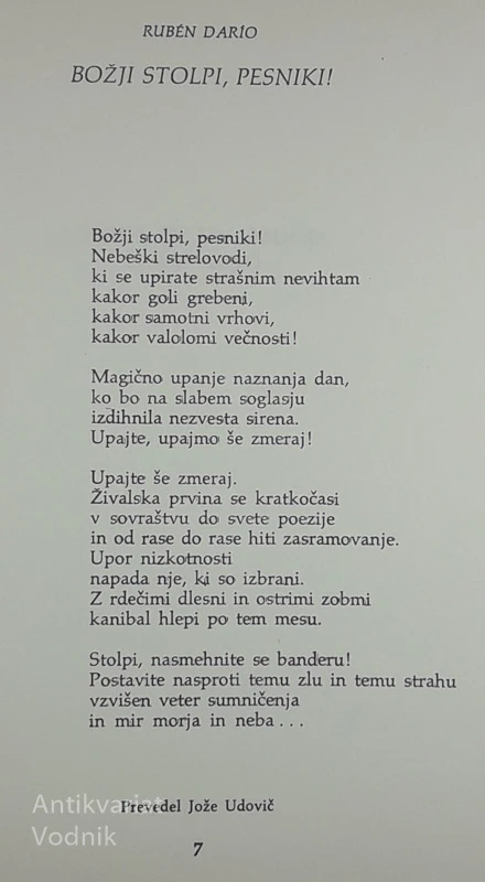 ANTOLOGIJA ŠPANSKE POEZIJE XX. STOLETJA, več avtorjev