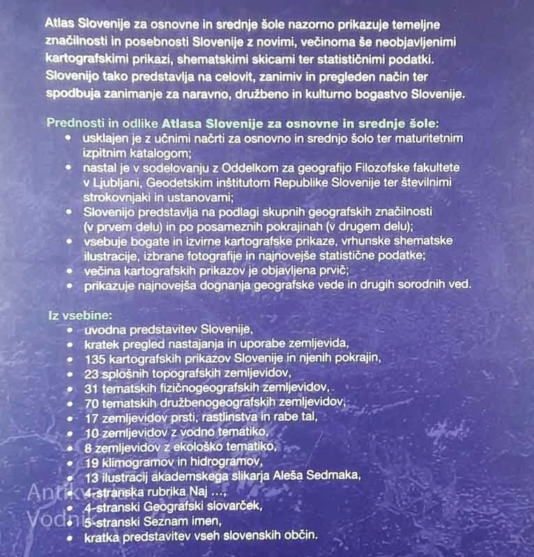 ATLAS SLOVENIJE, Karel Natek in drugi