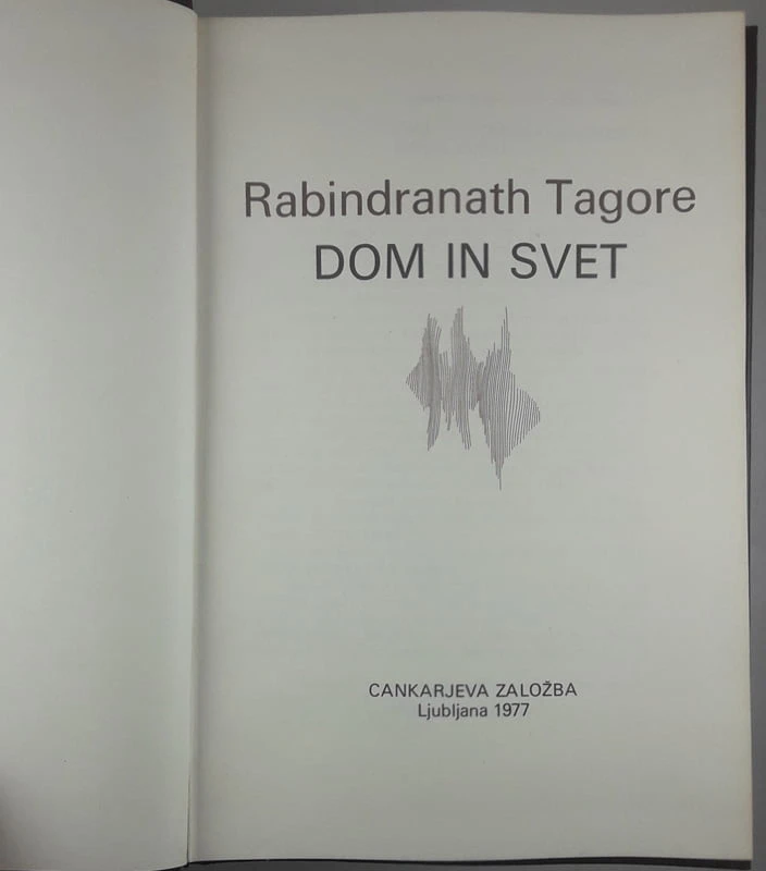 DOM IN SVET, Rabindranath Tagore