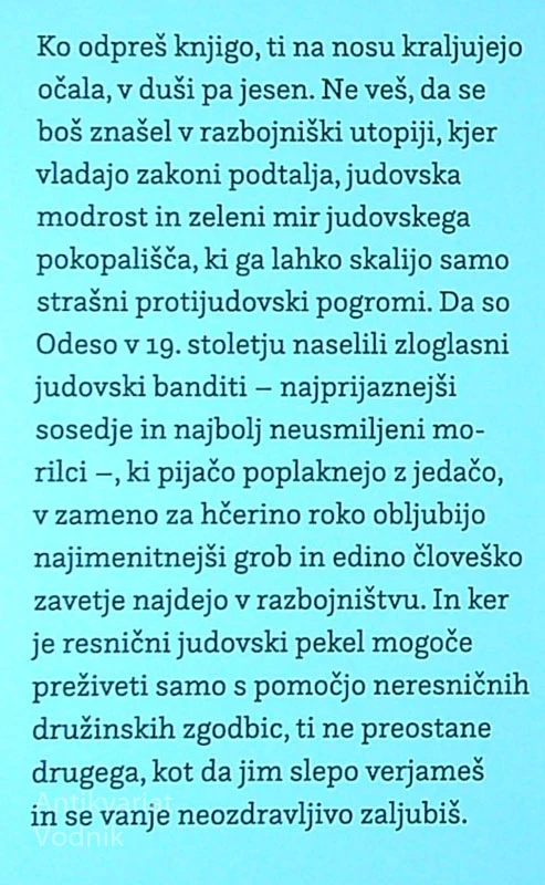 ZGODBE IZ ODESE, Isaak Babelj