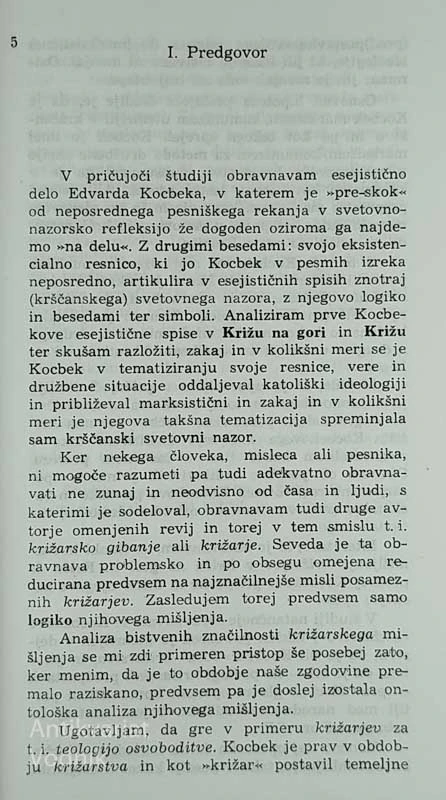 EDVARD KOCBEK IN KRIŽARSKO GIBANJE, Spomenka Hribar