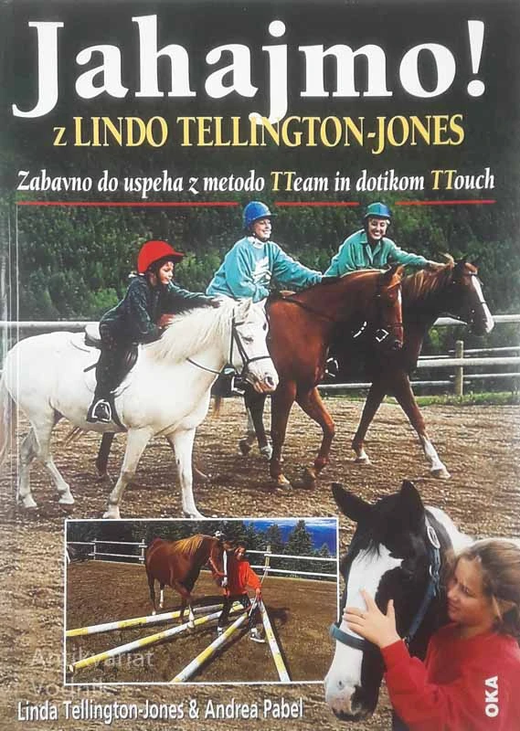 JAHAJMO! Z LINDO TELLINGTON-JONES, Linda Tellington-Jones in Andrea Pabel