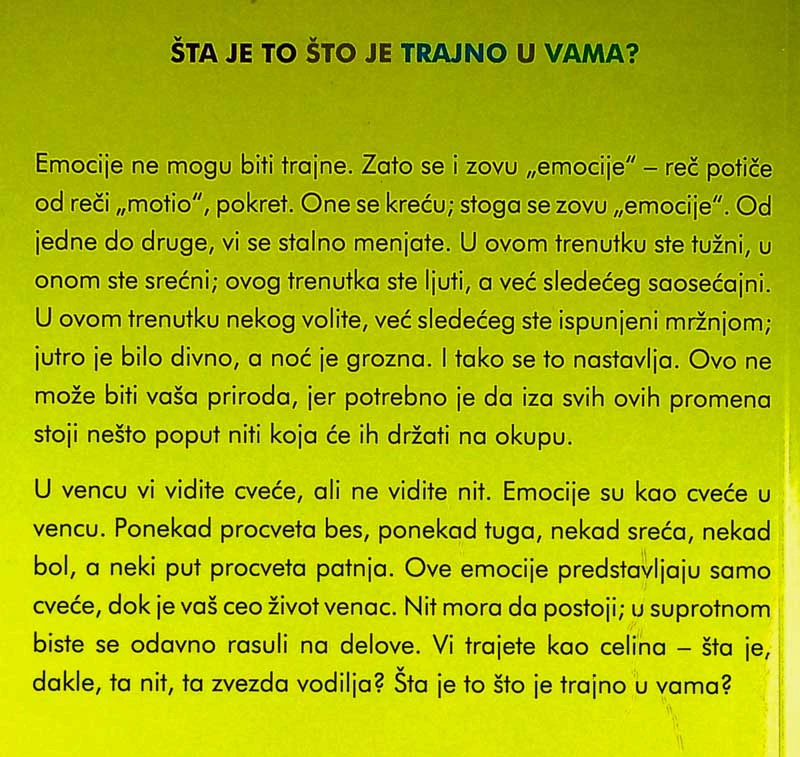 ZDRAV EMOTIVNI ŽIVOT, Osho