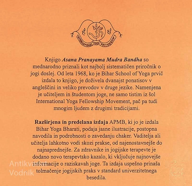 ASANA PRANAYAMA MUDRA BANDHA, Swami Satyananda Saraswati