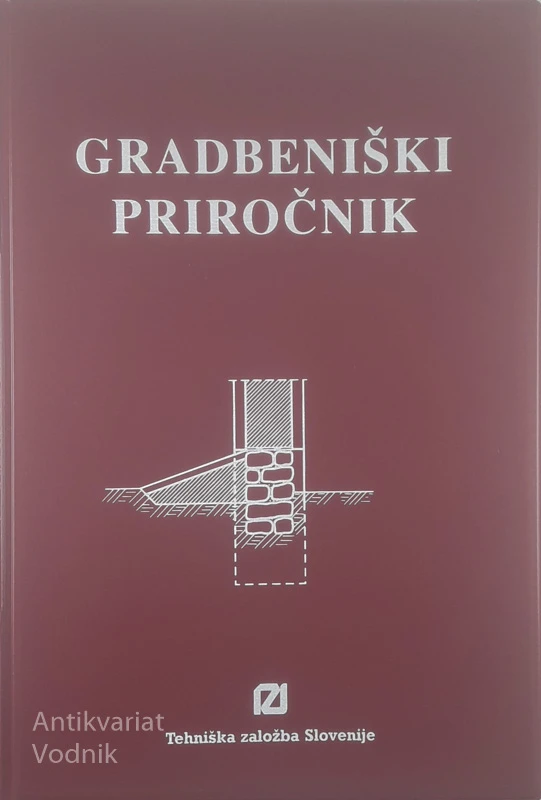 GRADBENIŠKI PRIROČNIK, več avtorjev