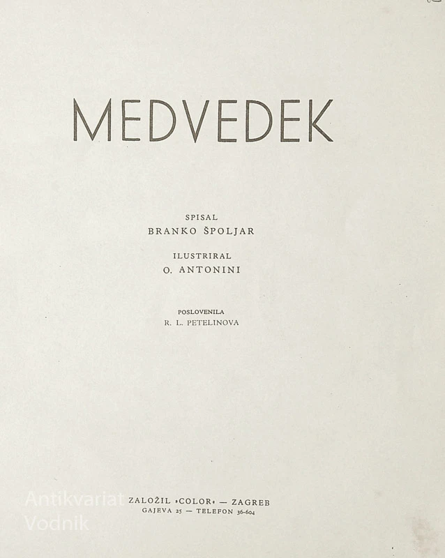 MEDVEDEK, Branko Špoljar