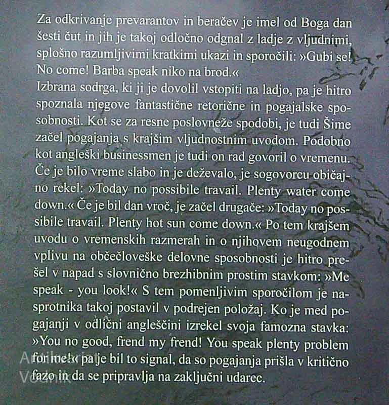 ZGODBA POMORŠČAKA FELIKSA, Ivan Blagus